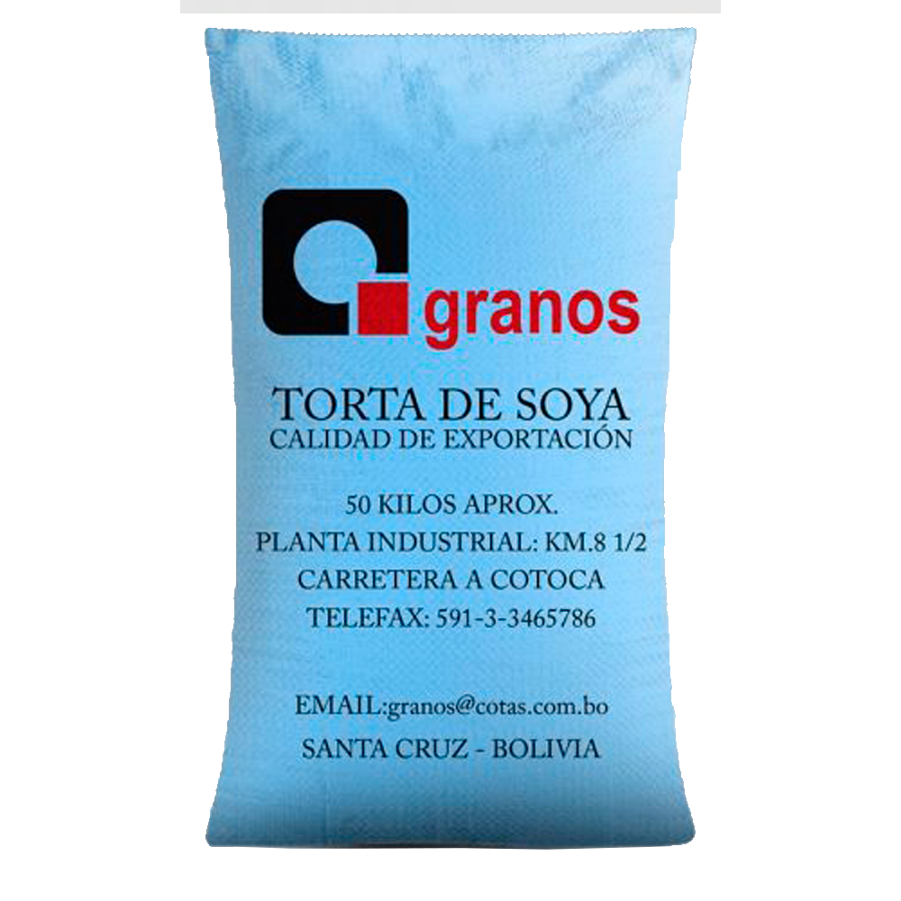 Torta de Soya - Saco celeste.